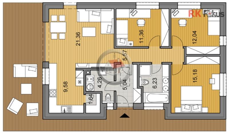 Prodej pozemku pro bydlení, Láz, 1062 m2
