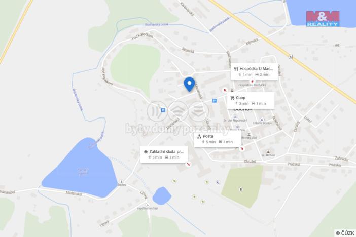 Pronájem bytu 2+1, Bochov, Mariánská, 53 m2