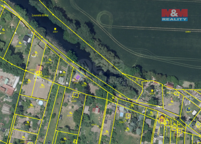 Prodej zahrady, Louny, Na Losech, 597 m2