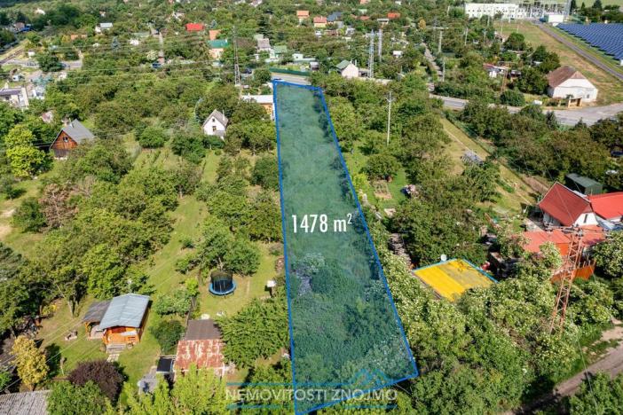 Prodej zahrady, Dobšice, 1478 m2