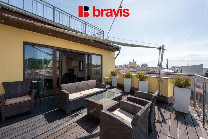 Pronájem bytu 3+kk, Brno, Veveří, 120 m2