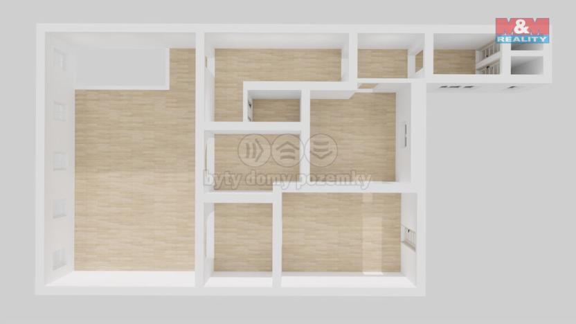 Pronájem obchodního prostoru, Přeštice, Masarykovo nám., 183 m2