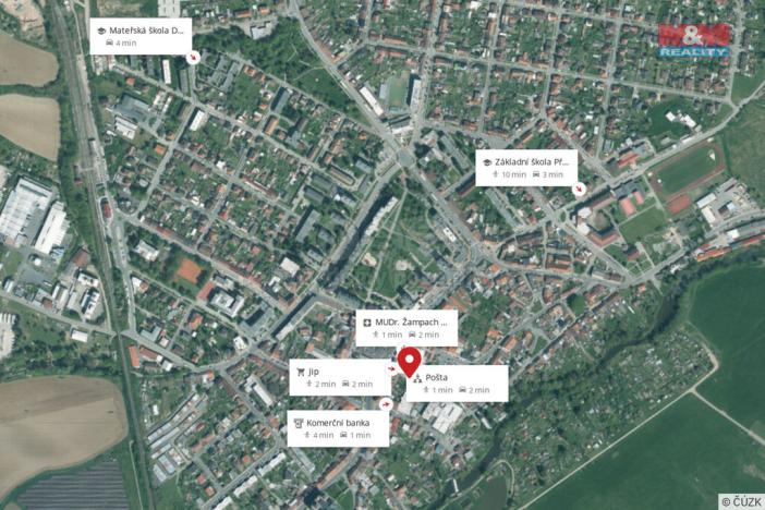 Pronájem obchodního prostoru, Přeštice, Masarykovo nám., 183 m2