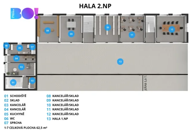 Prodej skladu, Frýdlant nad Ostravicí, 1147 m2