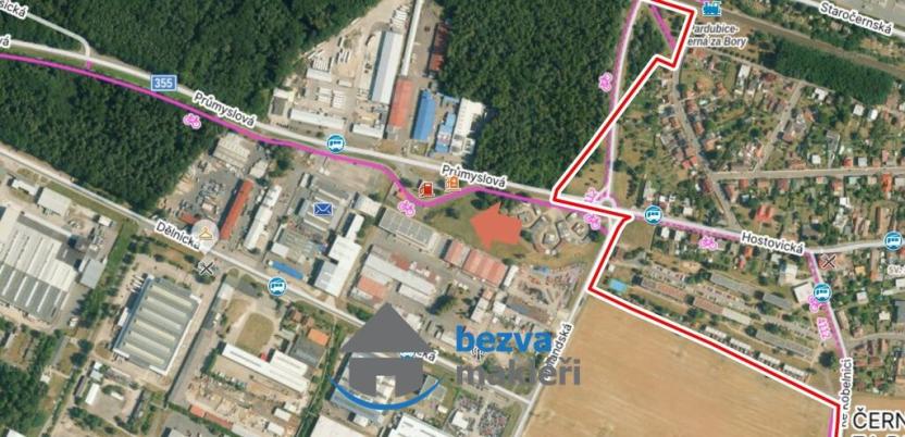 Pronájem louky, Pardubice, 2778 m2