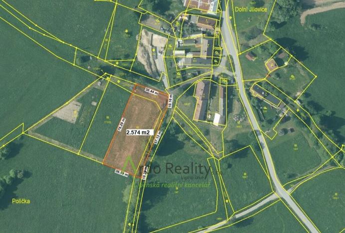 Prodej pozemku pro bydlení, Vyšší Brod - Dolní Jílovice, 2574 m2