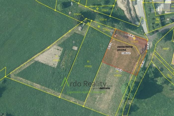 Prodej pozemku pro bydlení, Vyšší Brod - Dolní Jílovice, 2574 m2