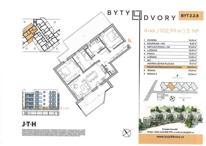 Prodej bytu 4+kk, České Budějovice, M. Horákové, 154 m2