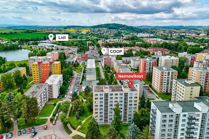 Prodej bytu 2+1, Písek, třída Přátelství, 61 m2