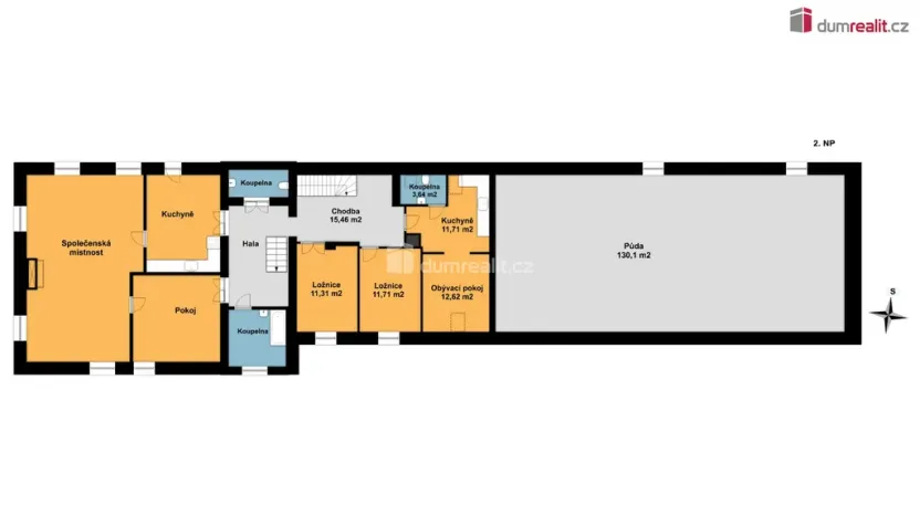 Prodej rodinného domu, Zvěstov - Roudný, 505 m2