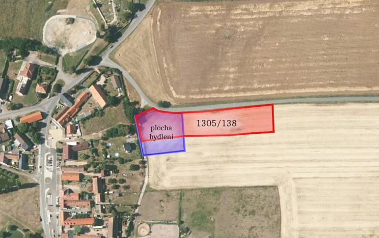 Prodej podílu pozemku pro bydlení, Úherce, 702 m2