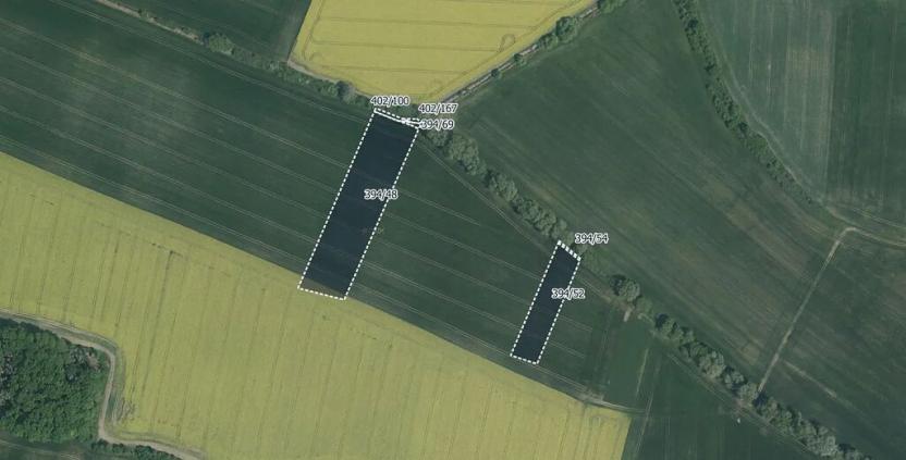 Prodej podílu pole, Pardubice, 11091 m2