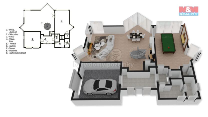 Prodej rodinného domu, Jirny - Nové Jirny, V Zahradách, 350 m2
