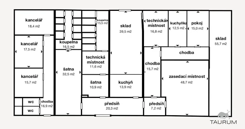 Prodej výrobních prostor, Zákupy, Nádražní, 21066 m2