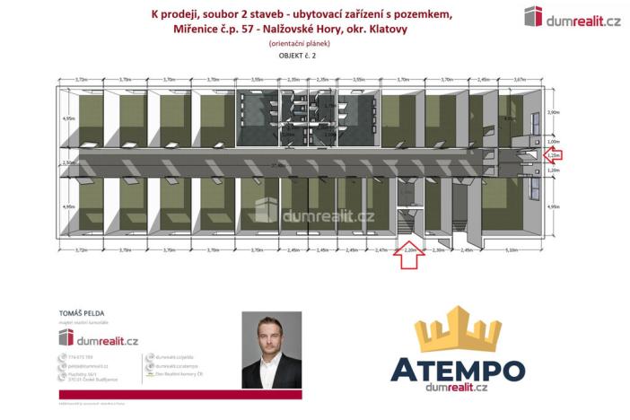 Prodej ubytování, Nalžovské Hory - Miřenice, 932 m2