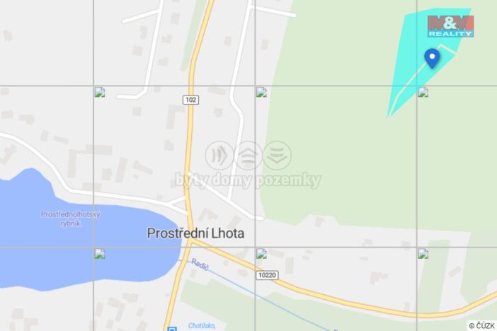 Prodej lesa, Chotilsko - Prostřední Lhota, 3372 m2