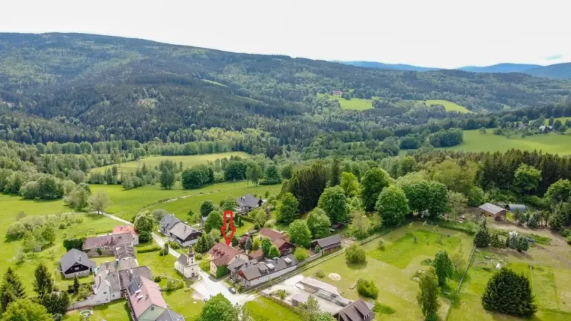 Prodej ubytování, Kašperské Hory - Červená, 550 m2