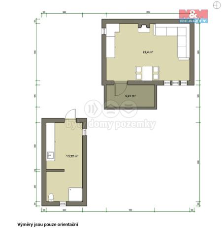 Prodej zahrady, Cheb - Podhrad, 430 m2