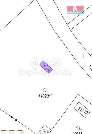 Prodej pozemku pro bydlení, Plzeň, Pod Vinicemi, 2025 m2