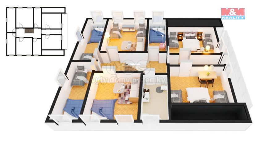 Prodej chalupy, Orlické Záhoří, 196 m2