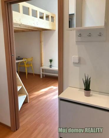 Pronájem bytu 1+kk, Praha - Smíchov, Nádražní, 24 m2