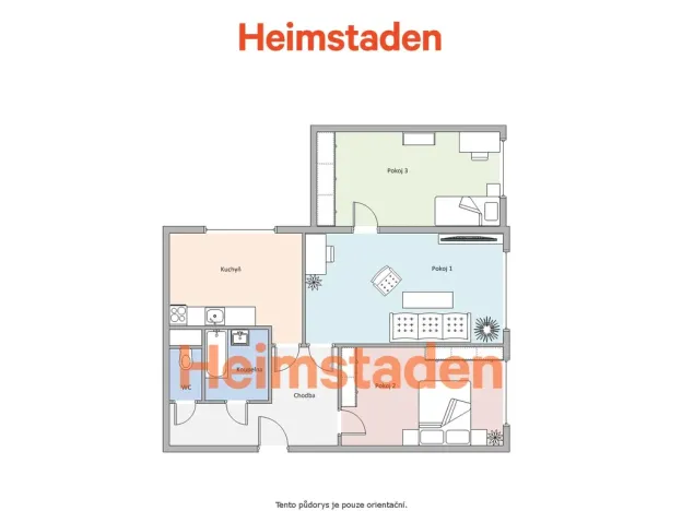 Pronájem bytu 3+1, Frýdek-Místek - Místek, Československé armády, 76 m2
