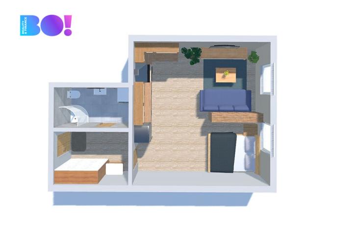 Pronájem bytu 1+kk, Havlíčkův Brod, Beckovského, 43 m2