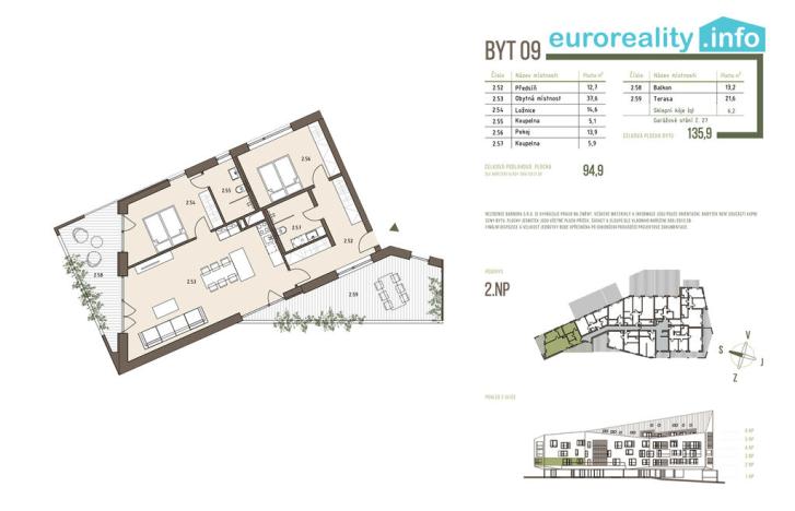 Prodej bytu 3+kk, Železná Ruda, 94 m2