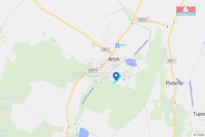 Prodej pozemku pro bydlení, Brloh, 4508 m2