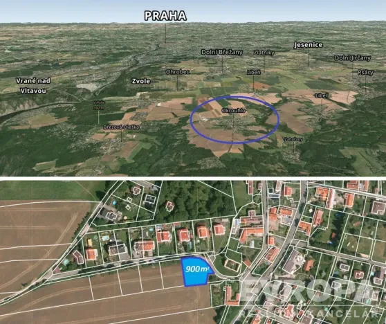 Prodej pozemku pro bydlení, Okrouhlo, 900 m2