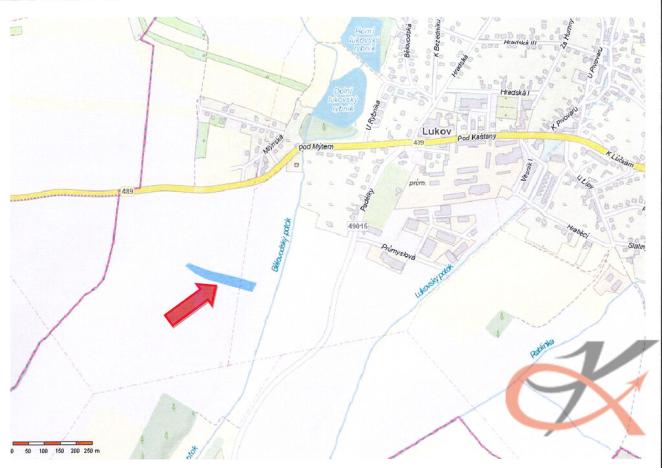 Prodej pole, Lukov, 5837 m2