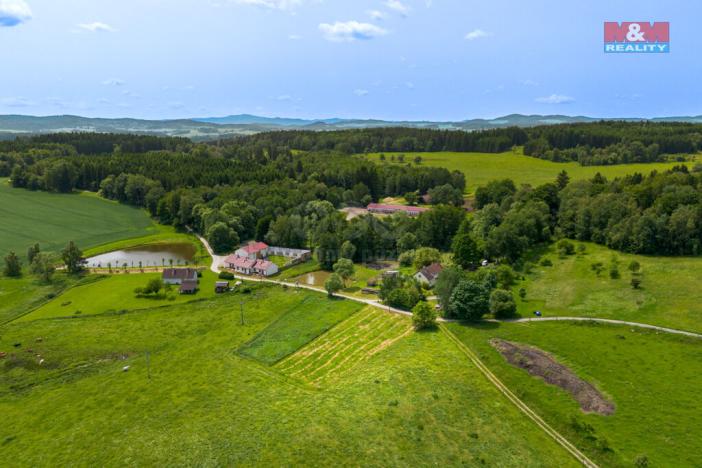Prodej pozemku pro bydlení, Dolní Dvořiště - Budákov, 913 m2