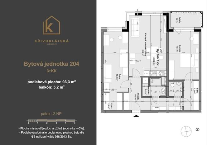 Prodej bytu 3+kk, Nové Strašecí, Viktora Olivy, 93 m2
