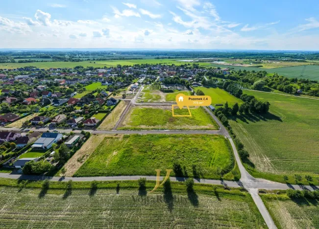 Prodej pozemku pro bydlení, Majetín, 773 m2