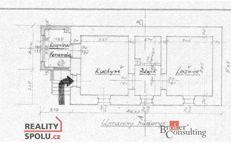 Prodej chalupy, Kosova Hora, 45 m2