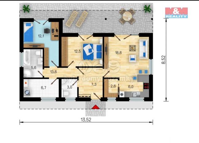 Prodej rodinného domu, Újezd nade Mží, 78 m2