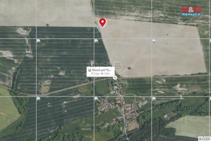 Prodej pole, Rožmitál pod Třemšínem - Skuhrov, 11877 m2