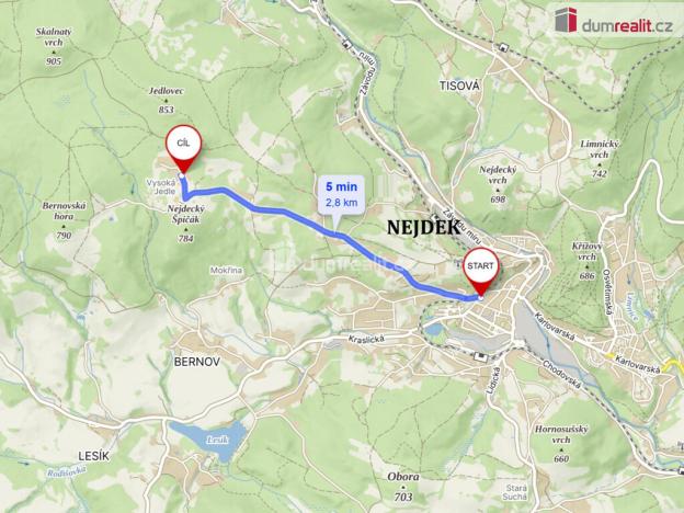 Pronájem rodinného domu, Nejdek - Bernov, 100 m2