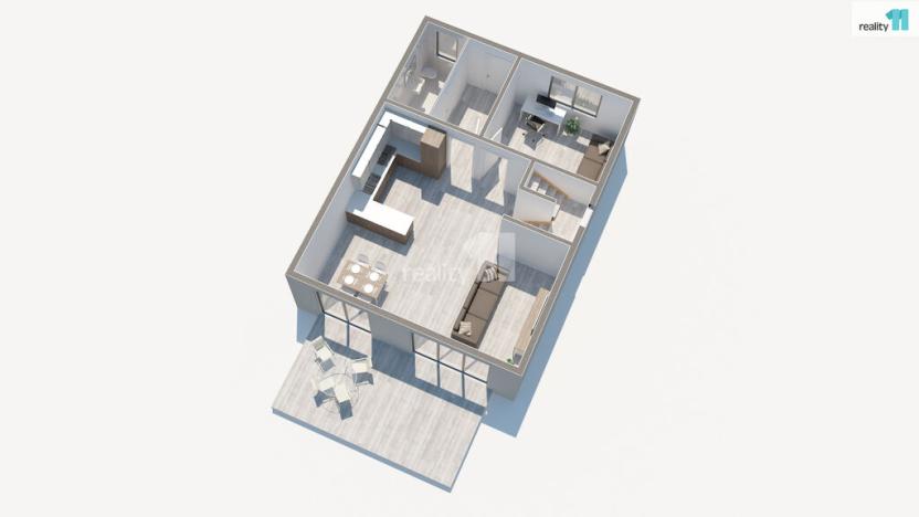 Prodej rodinného domu, Zvěřínek, V průhonu, 125 m2