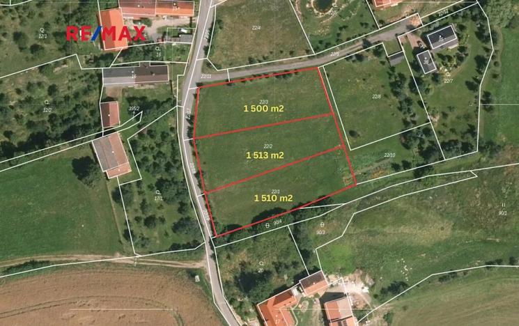 Prodej pozemku pro bydlení, Pečice, 1510 m2
