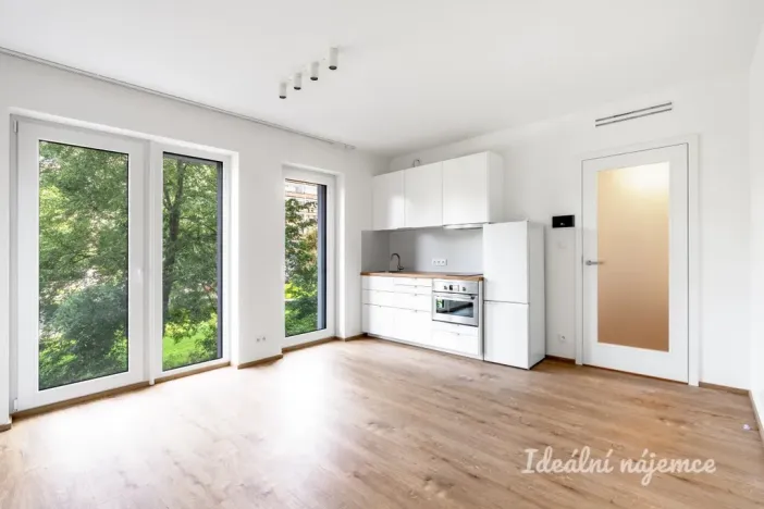 Pronájem bytu 1+kk, Praha - Stodůlky, Hábova, 27 m2