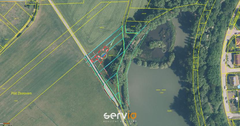 Prodej komerčního pozemku, Kuřim, 3158 m2