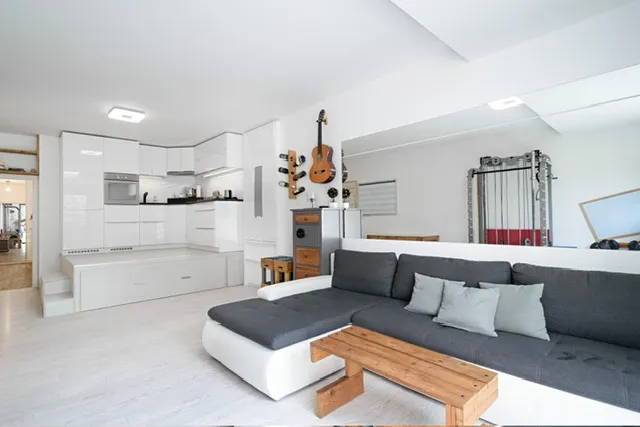 Prodej bytu 1+kk, Praha - Karlín, Rohanské nábřeží, 73 m2