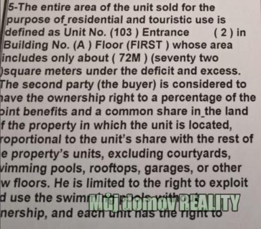 Prodej bytu 2+kk, El Corniche Road,       1963215, Egypt, 72 m2