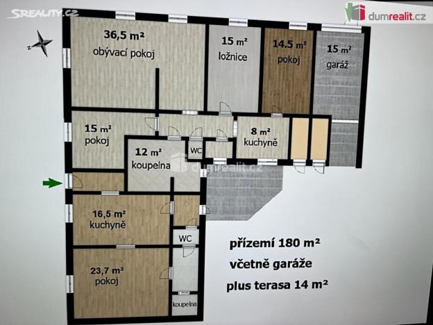 Prodej rodinného domu, Písek - Budějovické Předměstí, Dobrovského, 200 m2