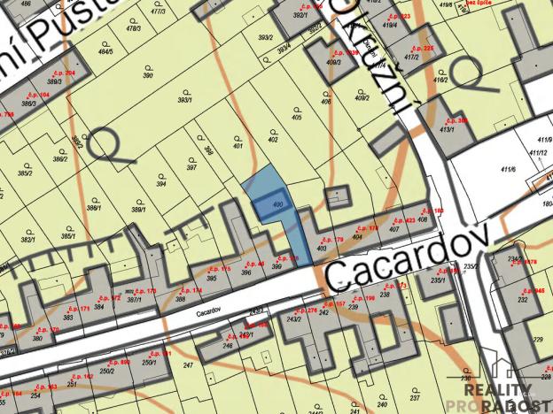 Prodej pozemku pro bydlení, Dolní Bojanovice, 989 m2