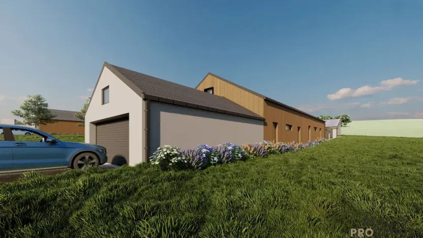 Prodej domu na klíč, Starý Poddvorov, 250 m2