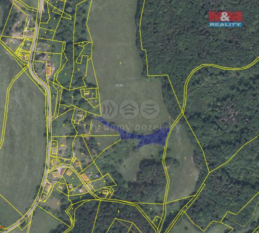 Prodej louky, Žandov - Radeč, 3251 m2