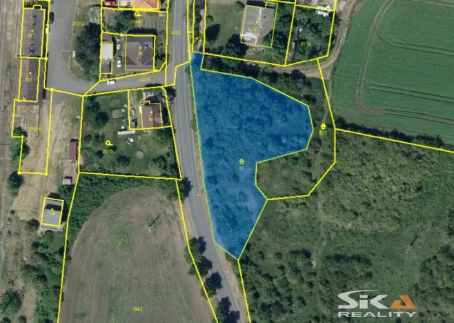 Prodej zahrady, Výškov - Počerady, 2320 m2