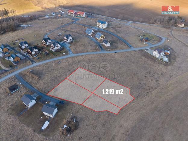 Prodej pozemku pro bydlení, Václavov u Bruntálu - Horní Václavov, 1219 m2